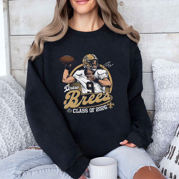 Drew Brees Hall Of Fame 2026 T Shirt Unisex