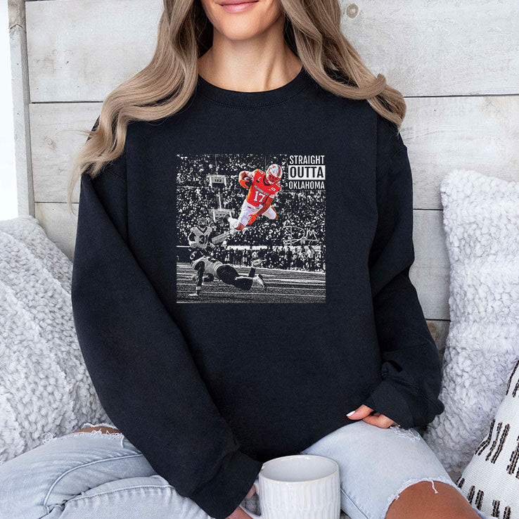 Drew Mestemaker Straight Outta Oklahoma T Shirt