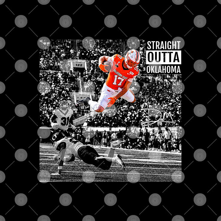 Drew Mestemaker Straight Outta Oklahoma T Shirt