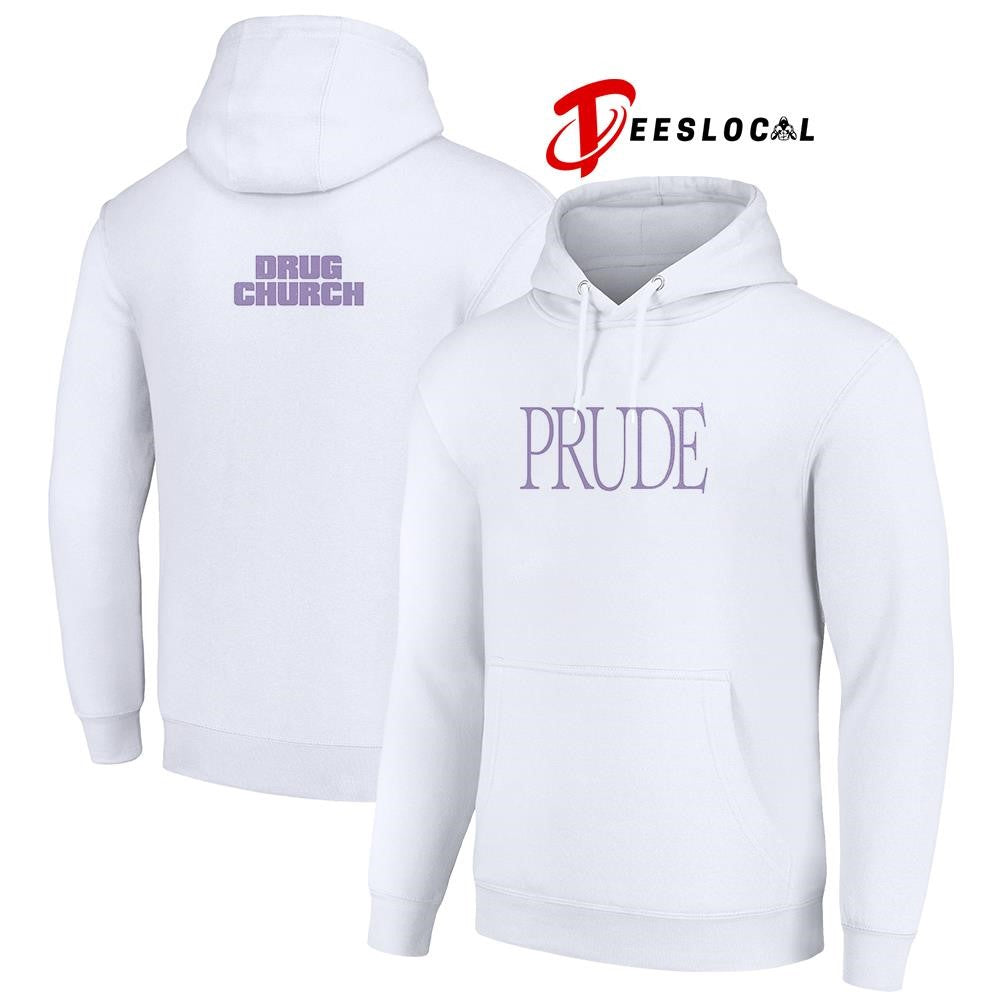 Drug Church prude text shirt Unisex