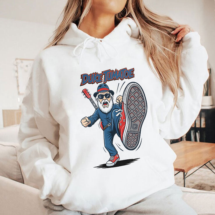 Duke Tumatoe Kicking Duke Kung Fu T Shirt Unisex
