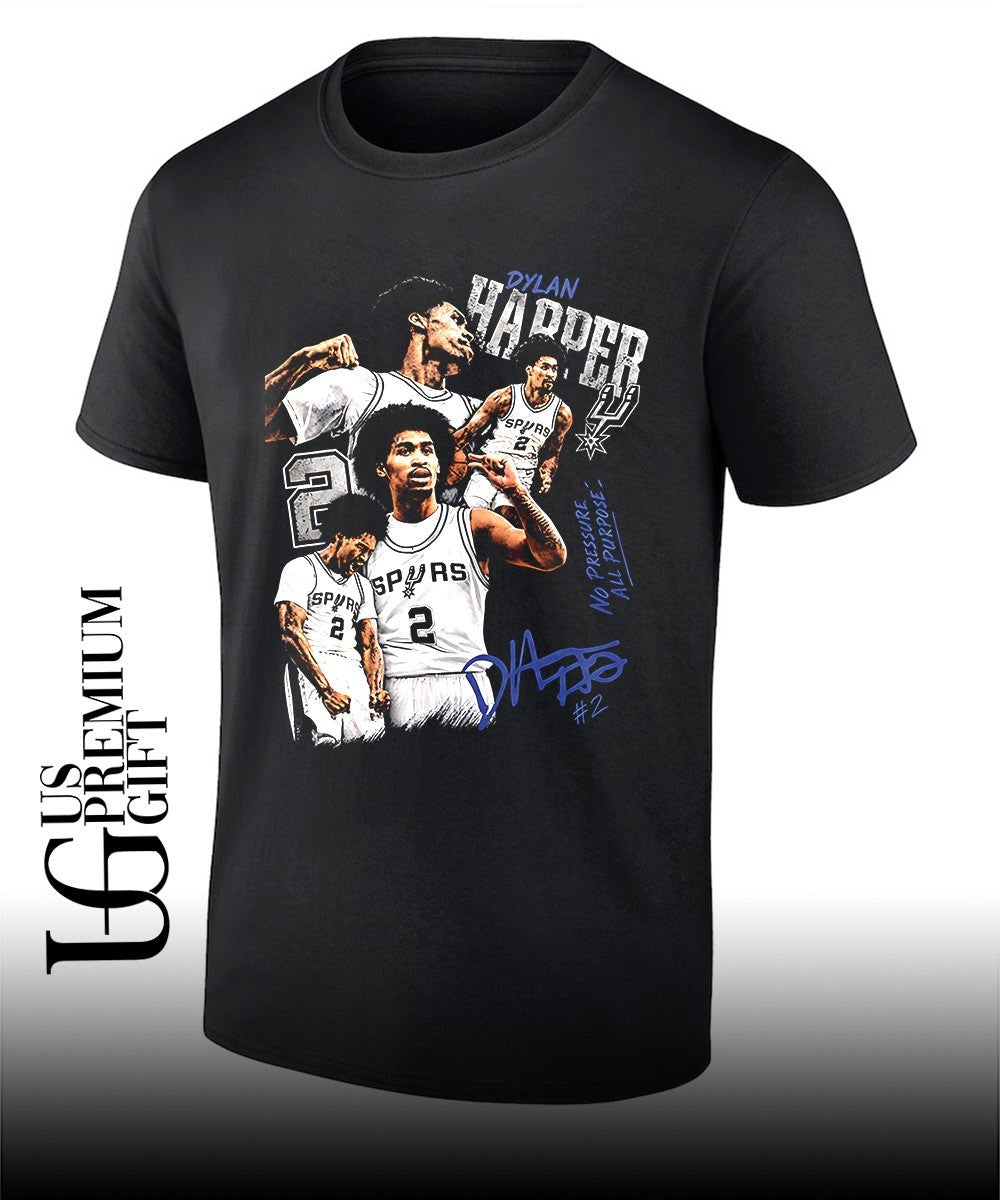 Dylan Harper San Antonio Spurs basketball No Pressure All Purpose shirt Unisex