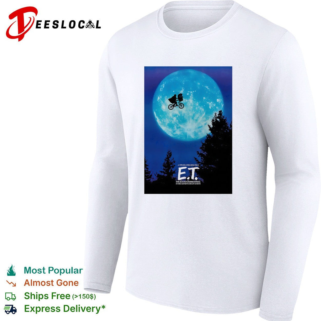 ET the extra terrestrial a steven spielberg film in his adventure on earth shirt Unisex