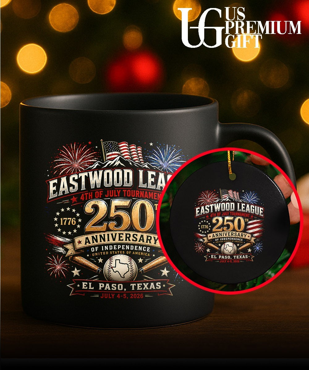 Eastwood League 4th of July Tournament 250th Anniversary of Independence shirt Unisex
