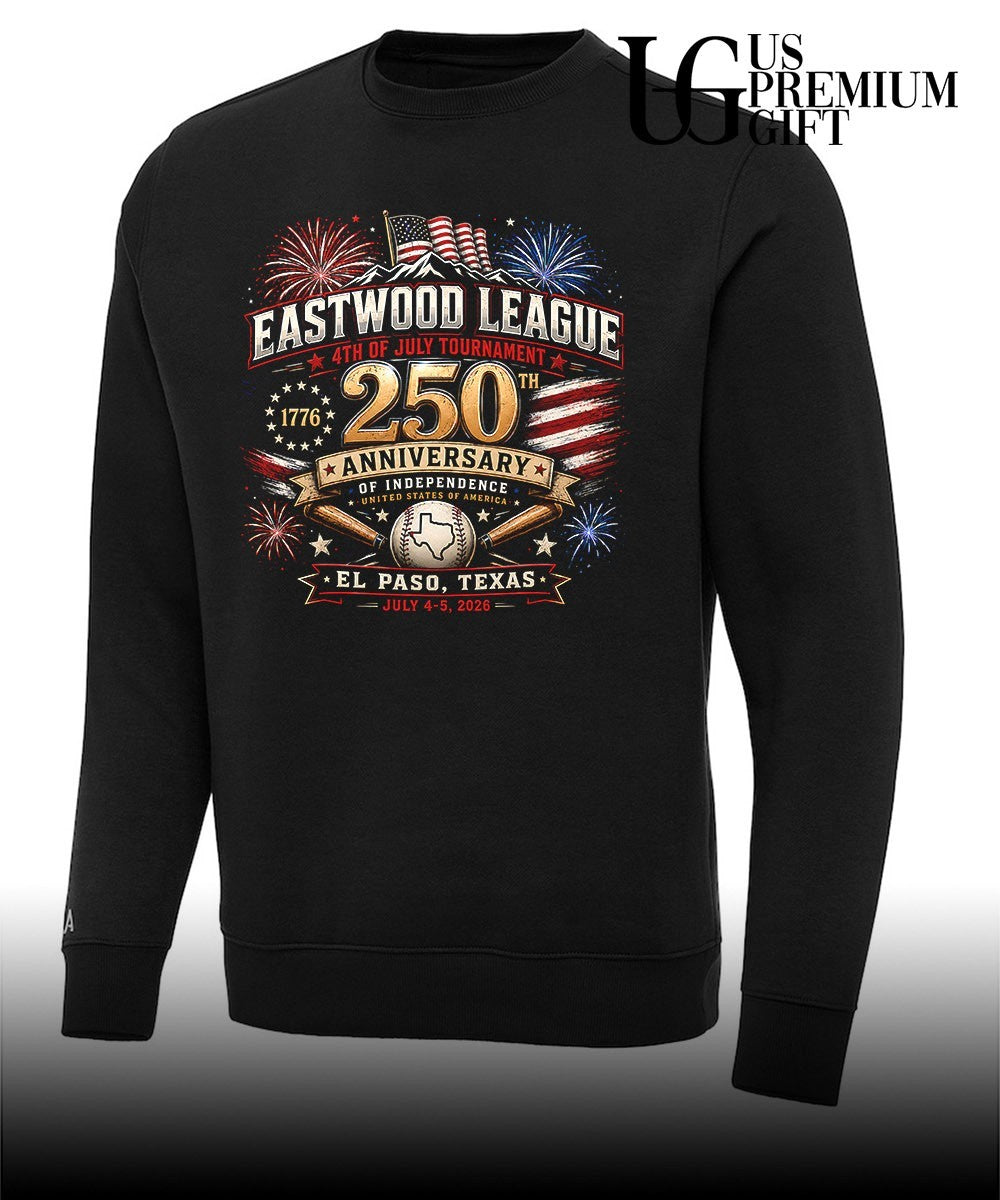 Eastwood League 4th of July Tournament 250th Anniversary of Independence shirt Unisex