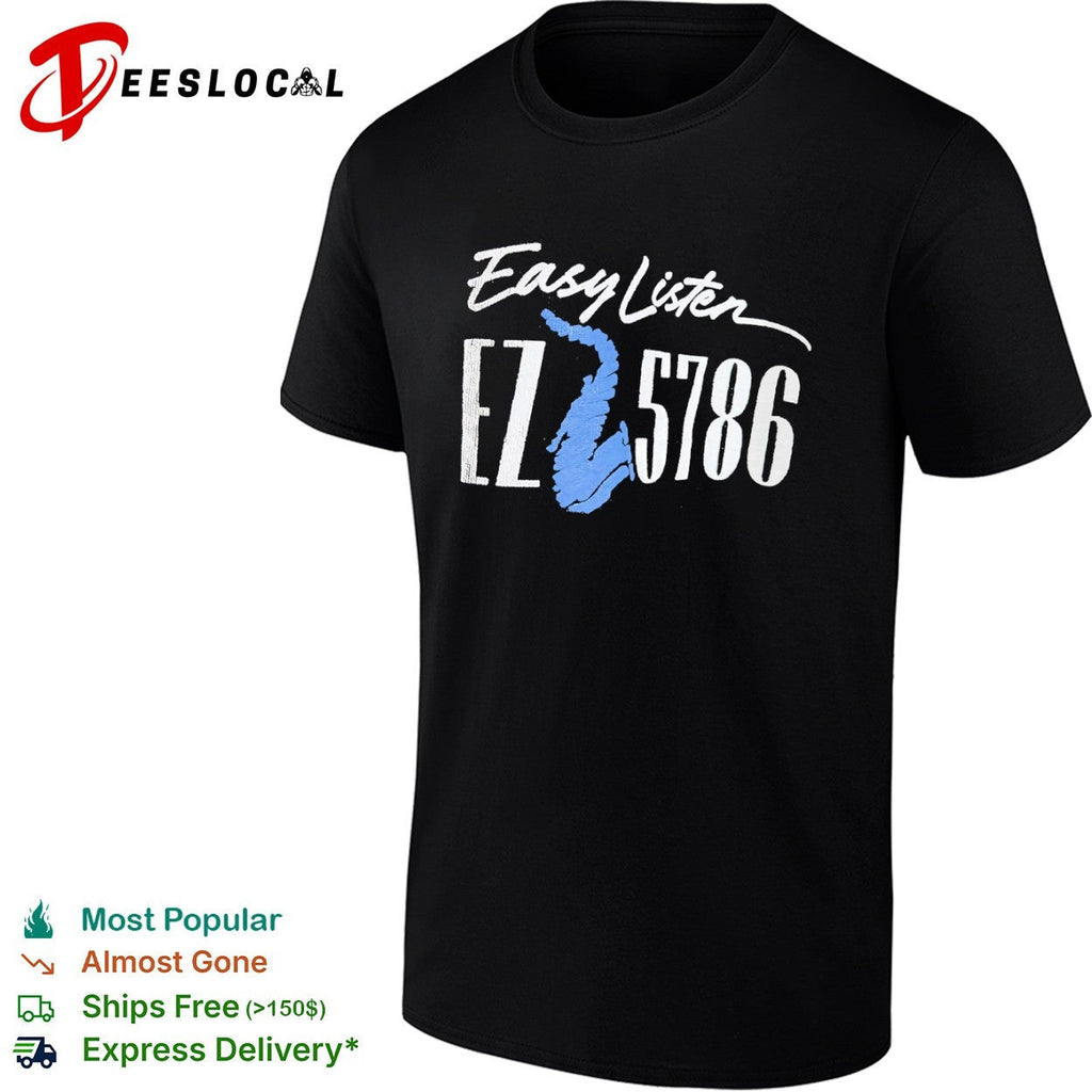 Easy Listen saxophone EZ 5786 shirt Unisex