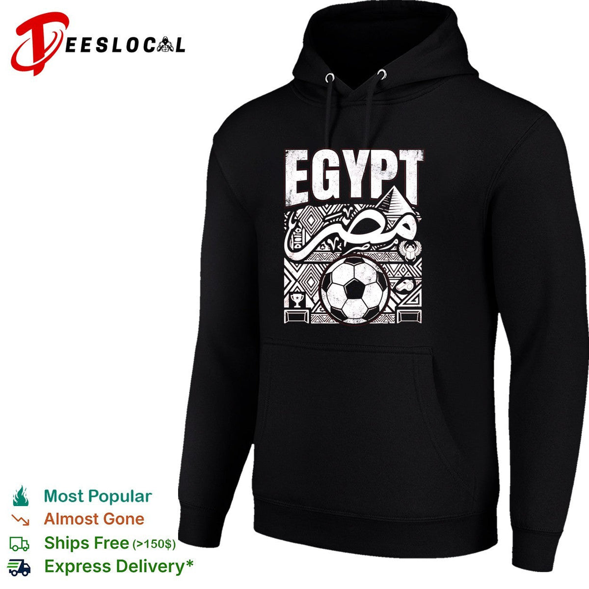 Egypt football soccer ball shirt Unisex