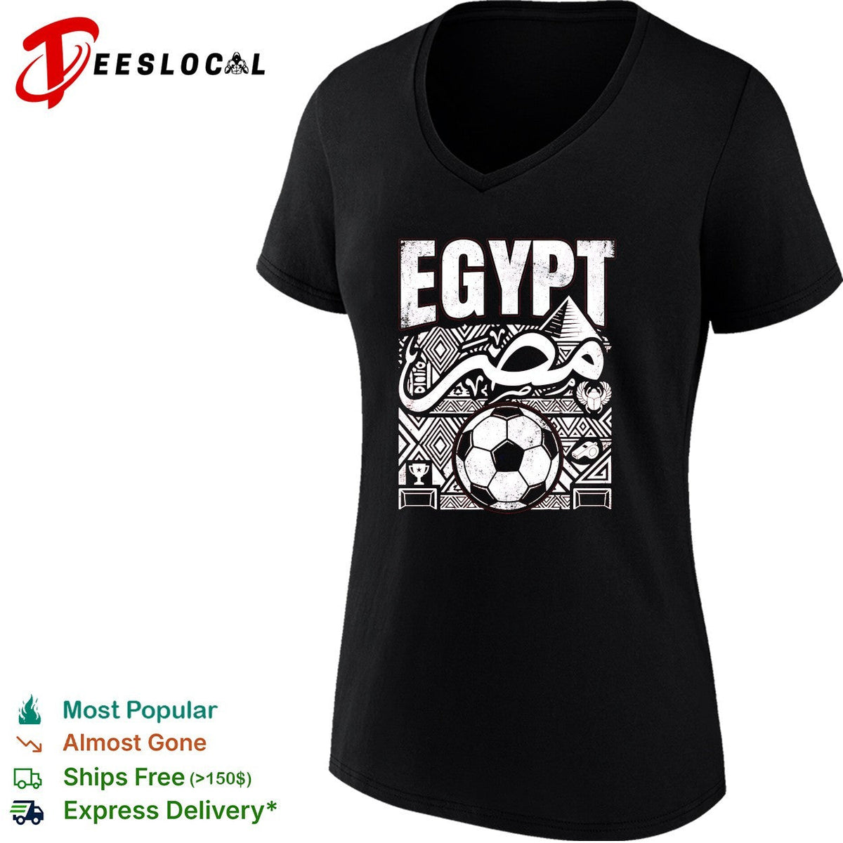 Egypt football soccer ball shirt Unisex