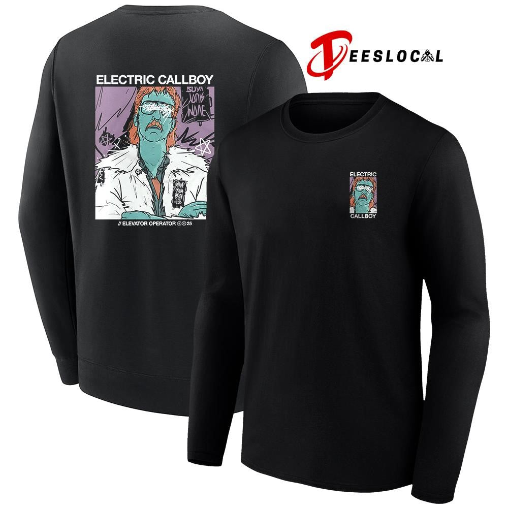 Electric Callboy elevator operator scratch shirt Unisex