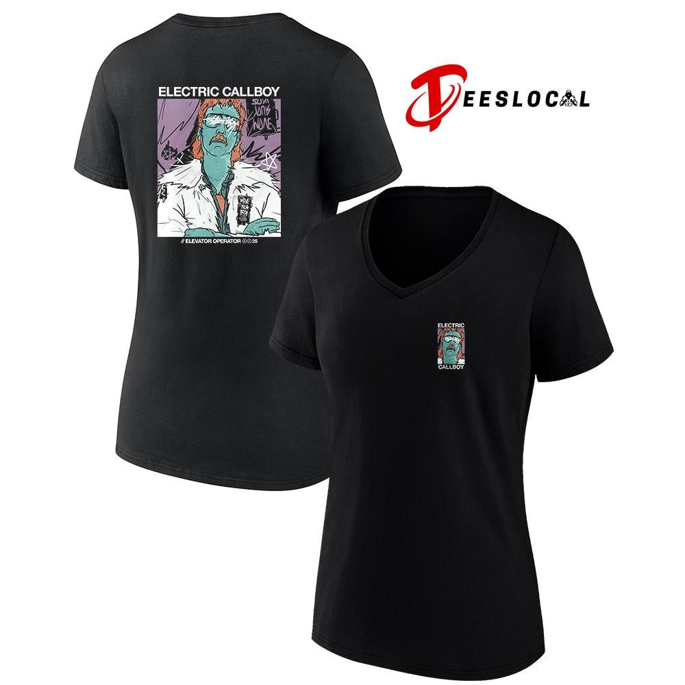 Electric Callboy elevator operator scratch shirt Unisex