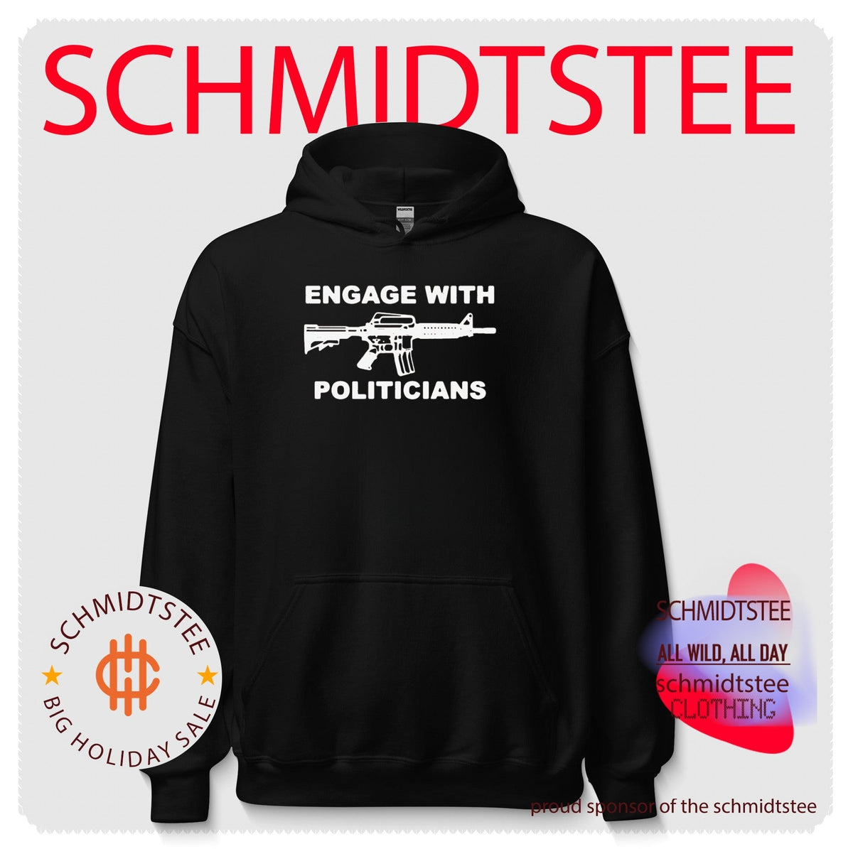 Engage with Politicians Second Amendment shirt Unisex