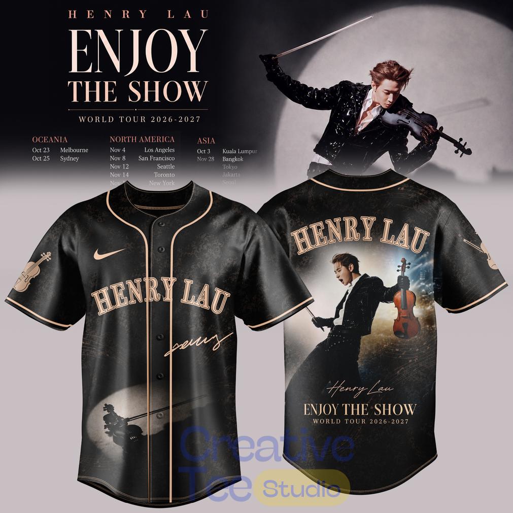 Enjoy The Show World Tour Premium Baseball Jersey Unisex