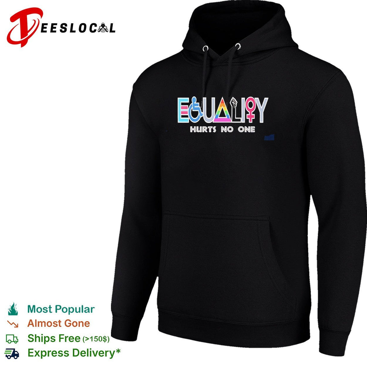 Equality Hurts No One Equality Diversity Inclusion LGBTQ shirt Unisex