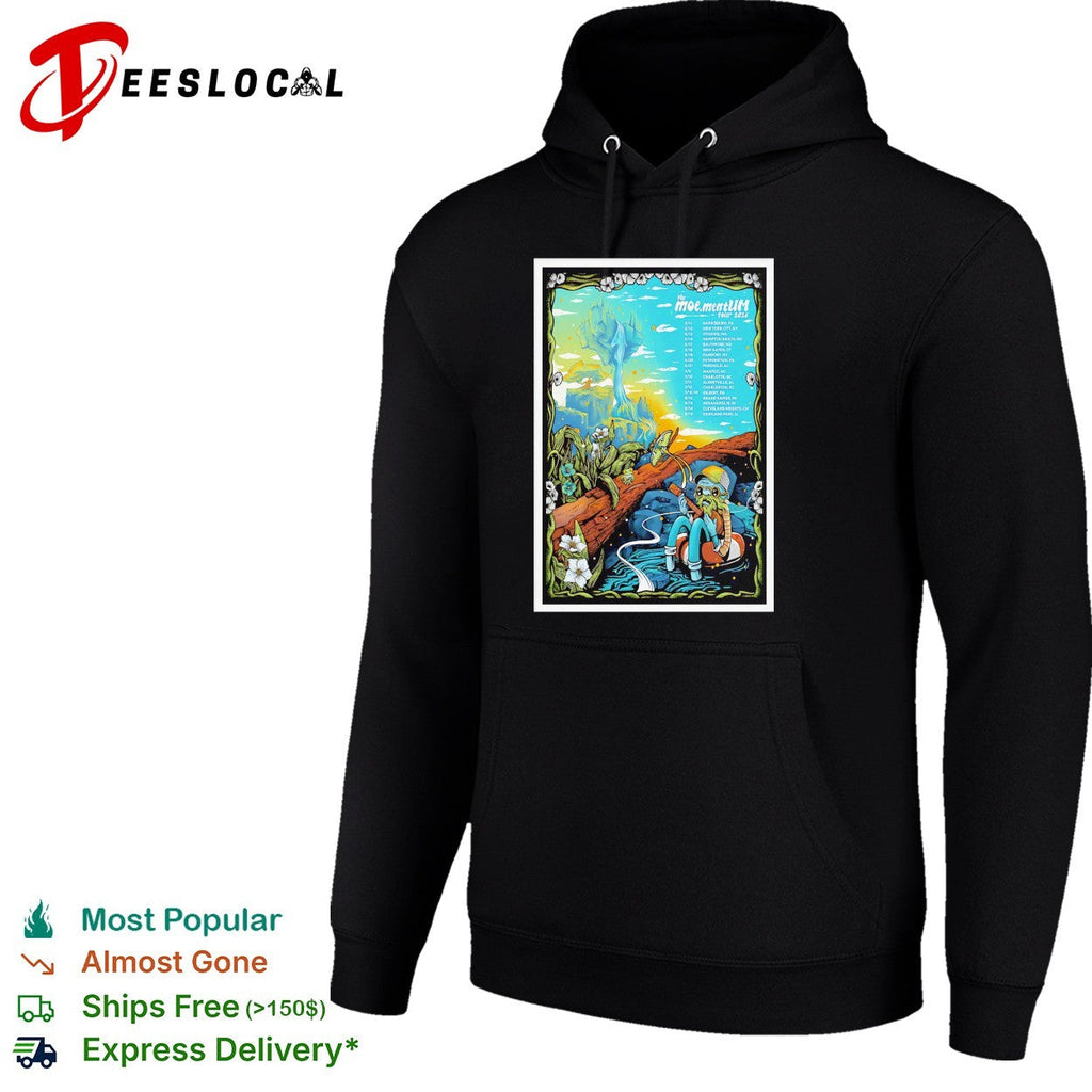 Fantasy nature tour poster scenic illustration concert shirt Unisex