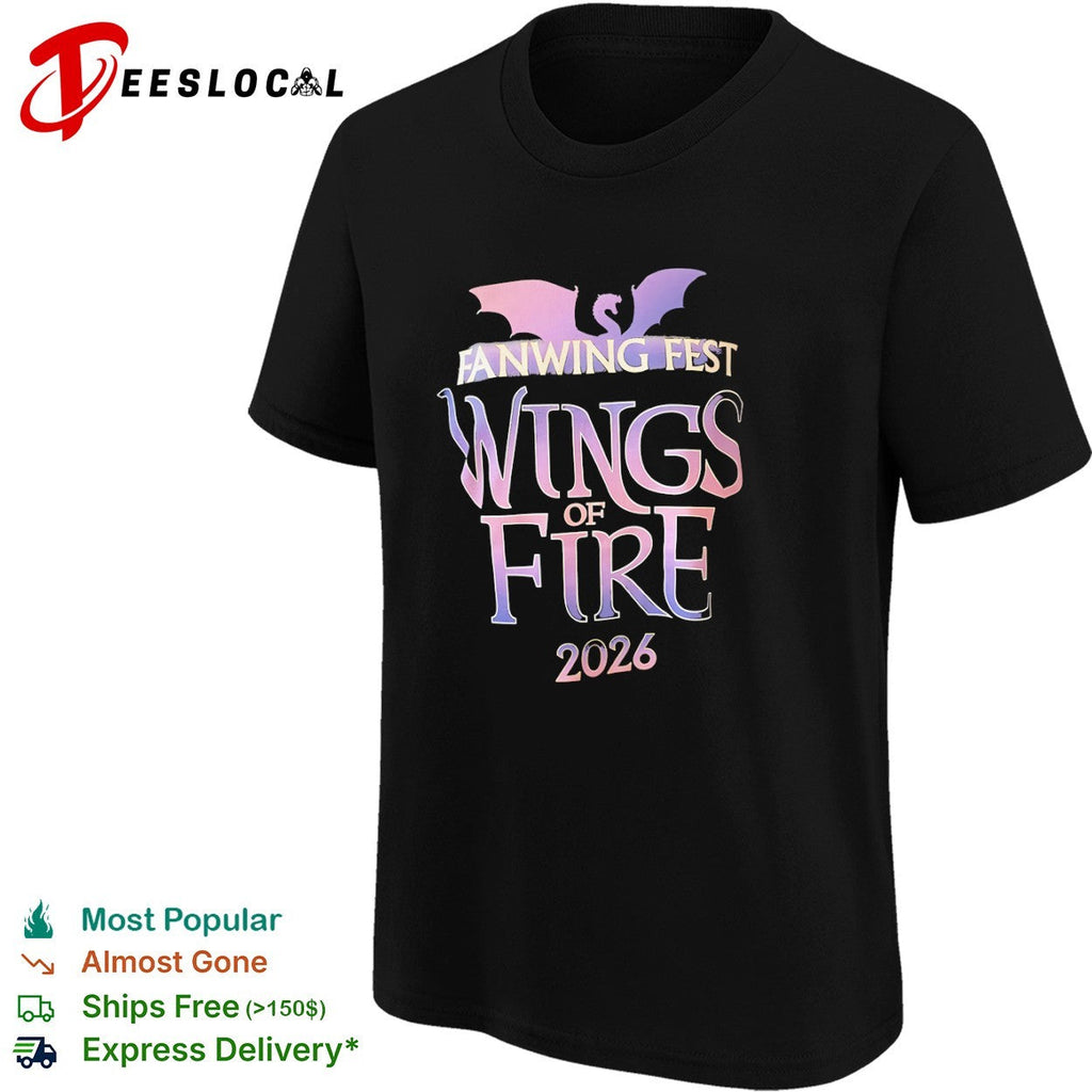 Fanwing Fest Wings of Fire 2026 shirt Unisex