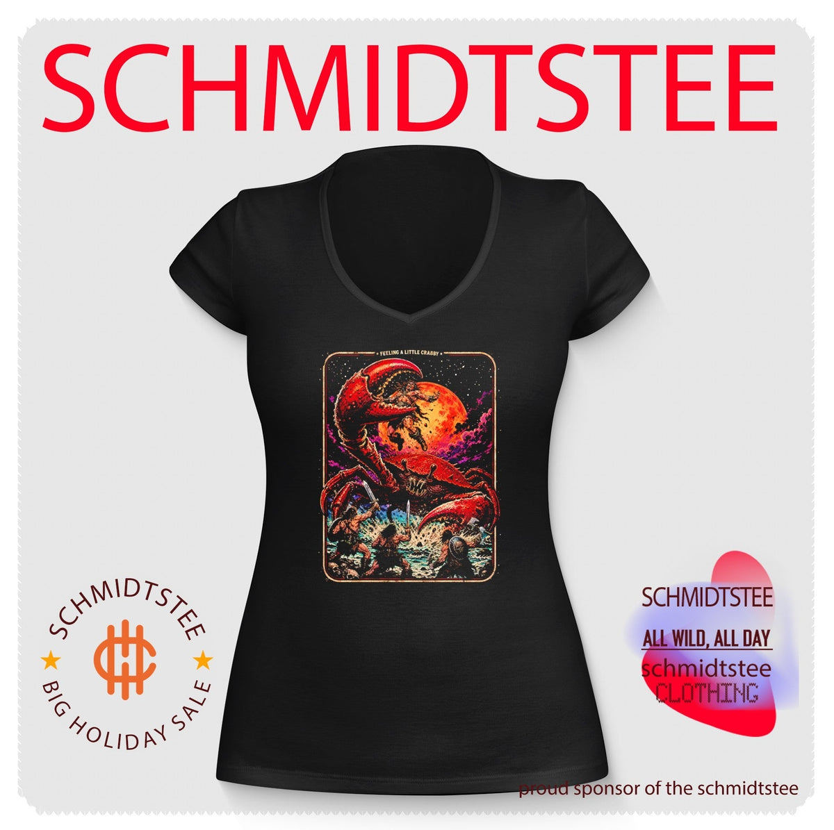 Feeling a Little Crabby Barbarian Battle shirt Unisex