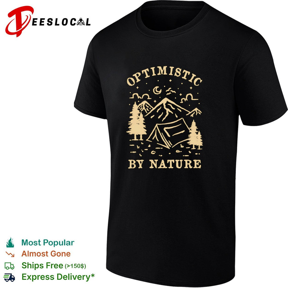 Feeling optimistic by nature shirt Unisex