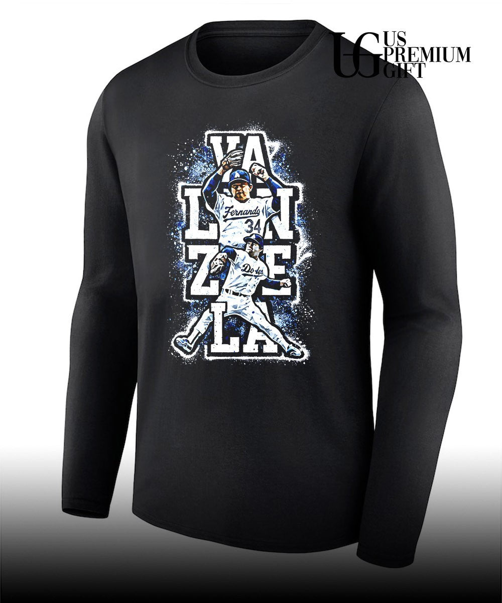Fernando Valenzuela Los Angeles Dodgers baseball shirt Unisex