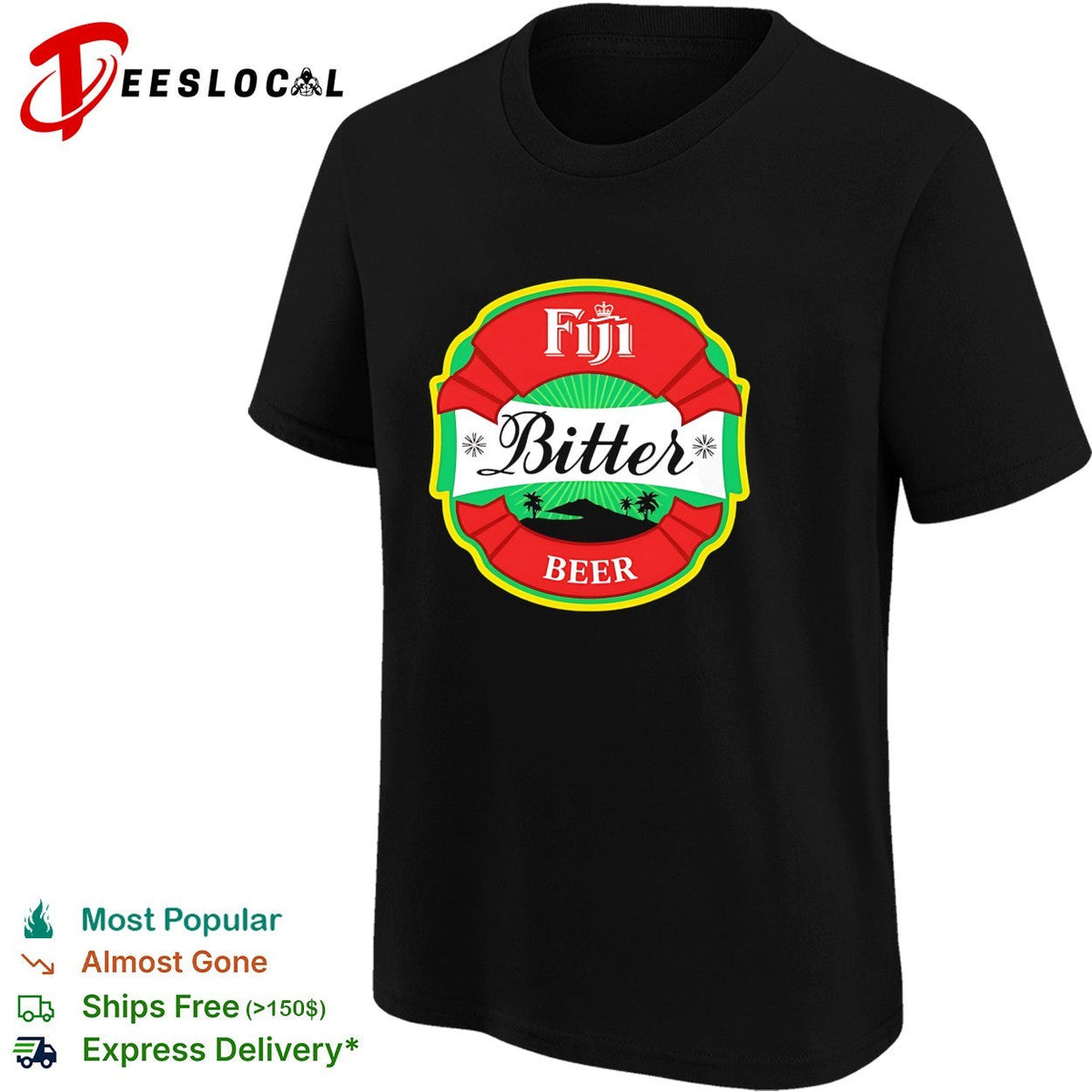 Fiji bitter beer shirt Unisex