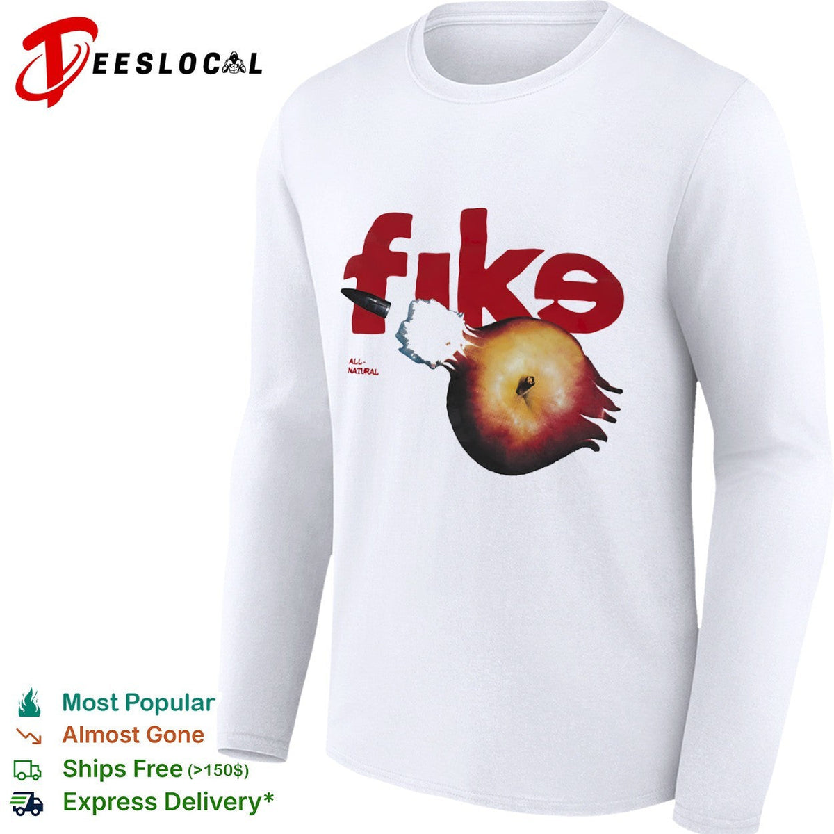 Fiks All Natural Pomegranate Bullet Explosion shirt Unisex
