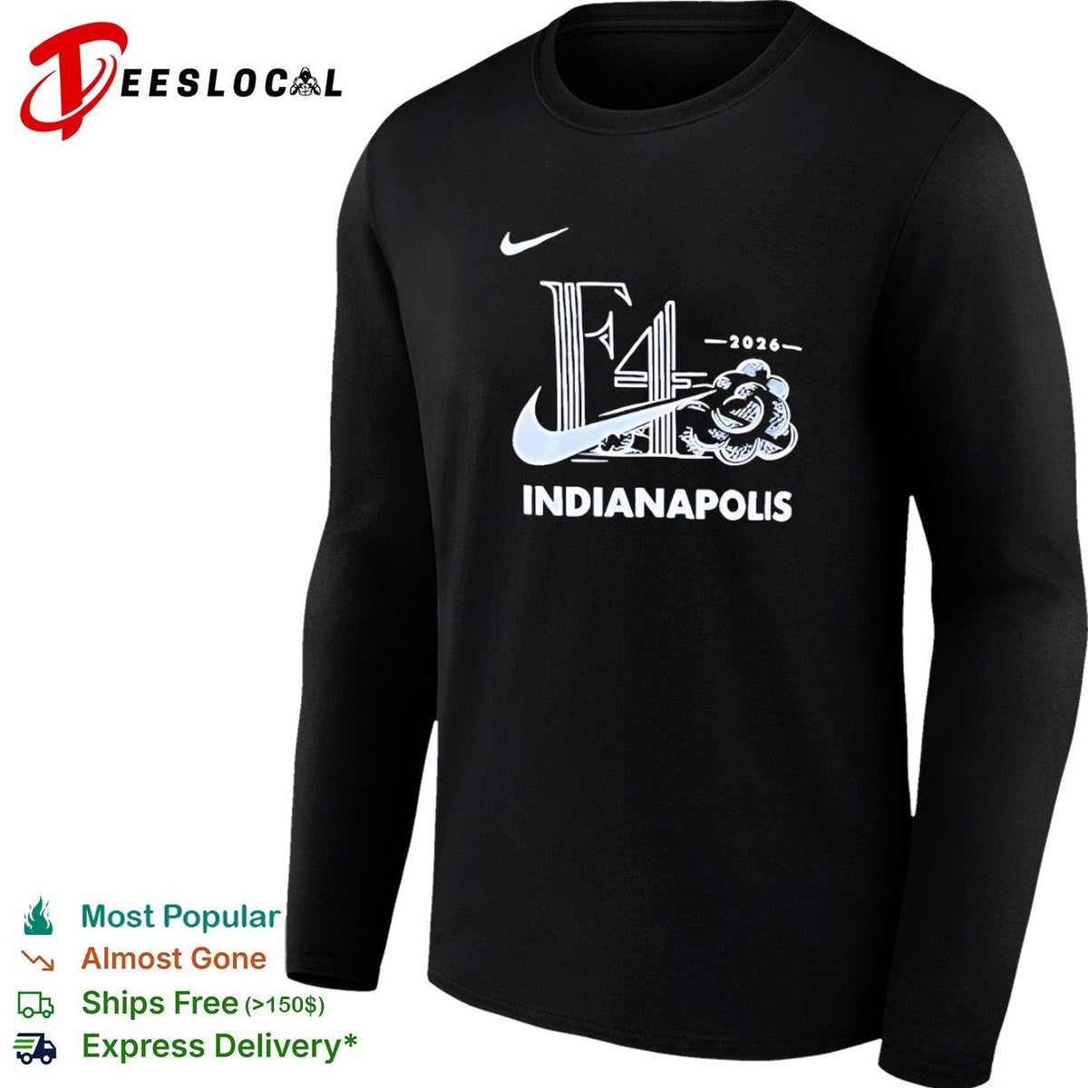 Final Four 2026 Indianapolis Logo NCAA Basketball Tournament shirt Unisex