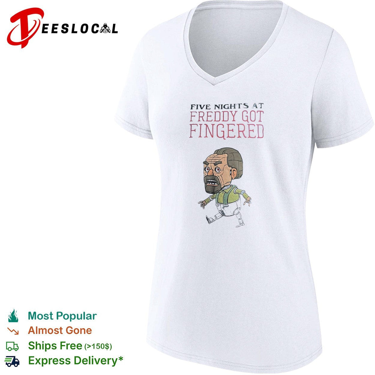 Five Nights at Freddy Got Fingered shirt Unisex