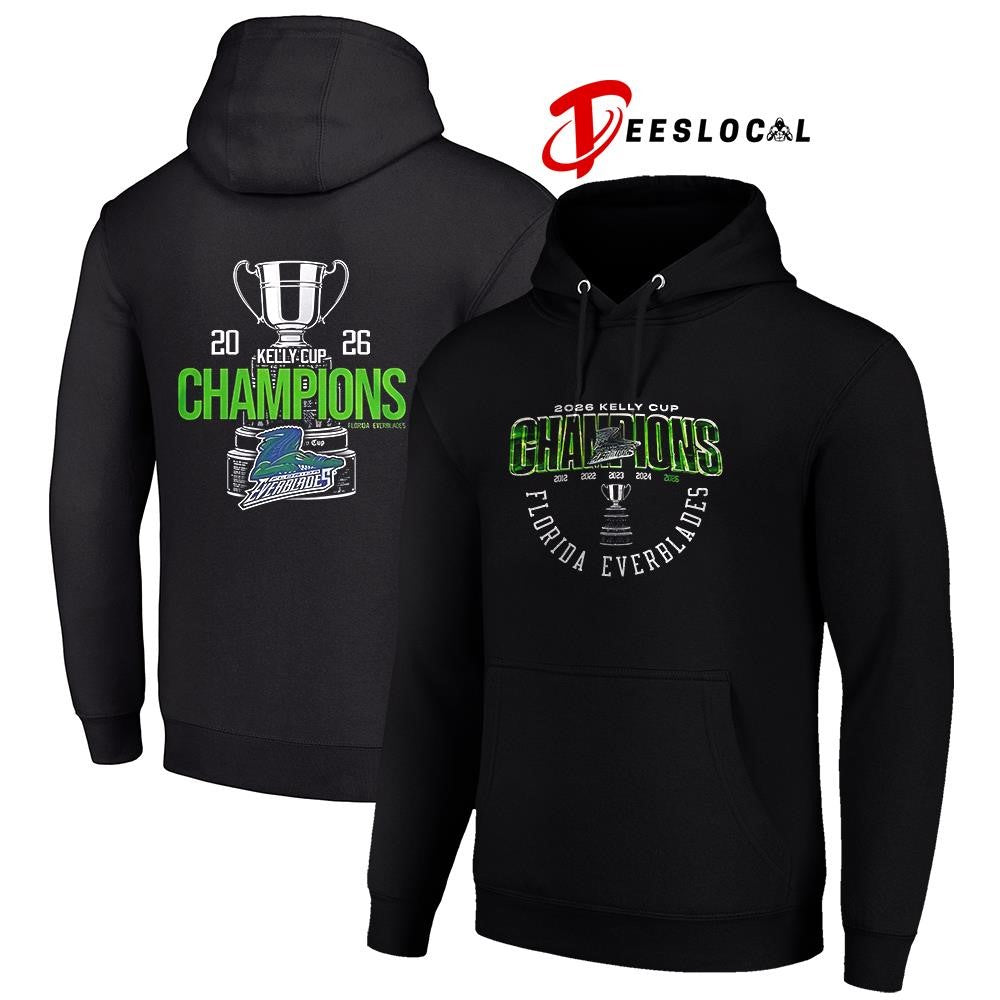 Florida Everblades 2026 Kelly Cup champions graphic shirt Unisex