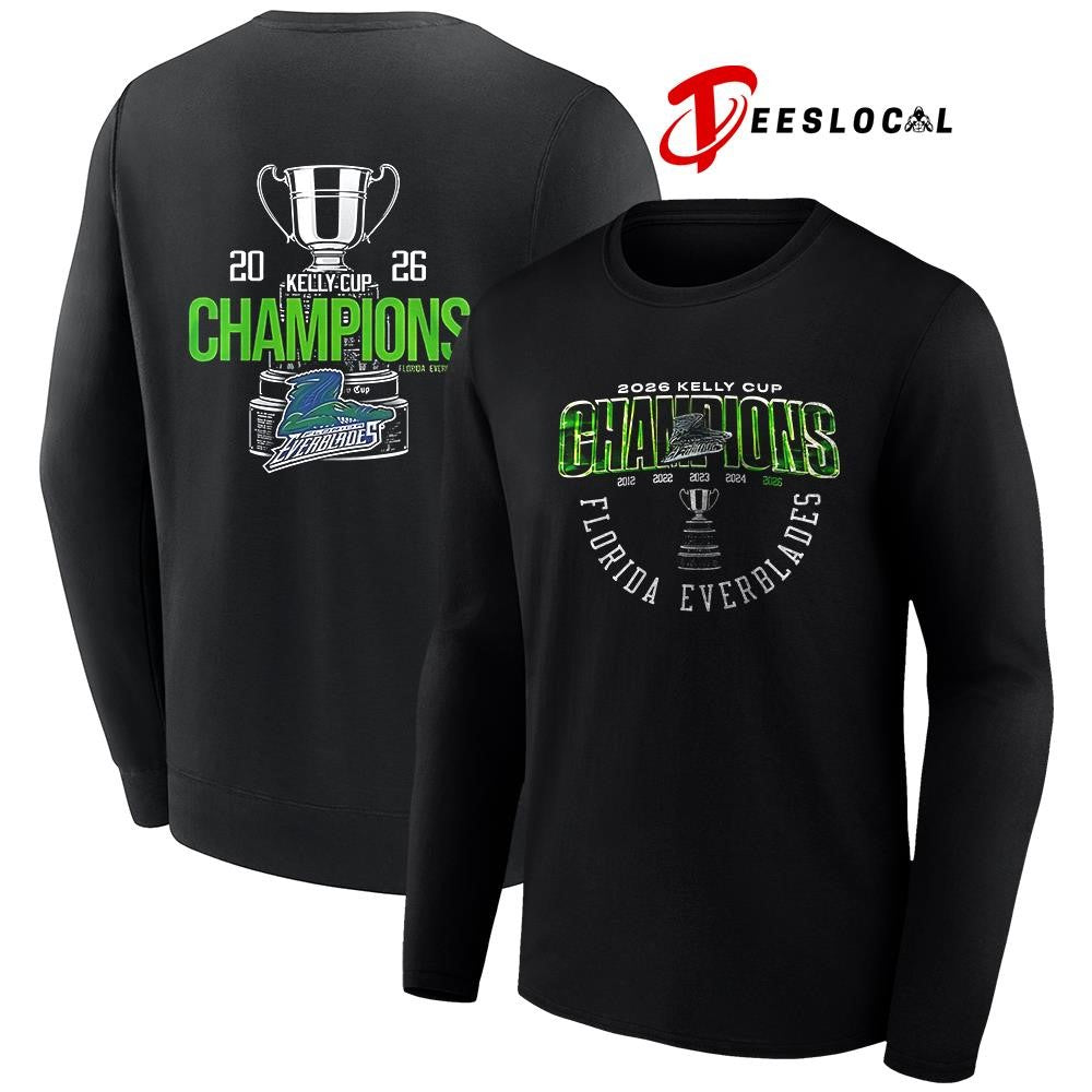 Florida Everblades 2026 Kelly Cup champions graphic shirt Unisex