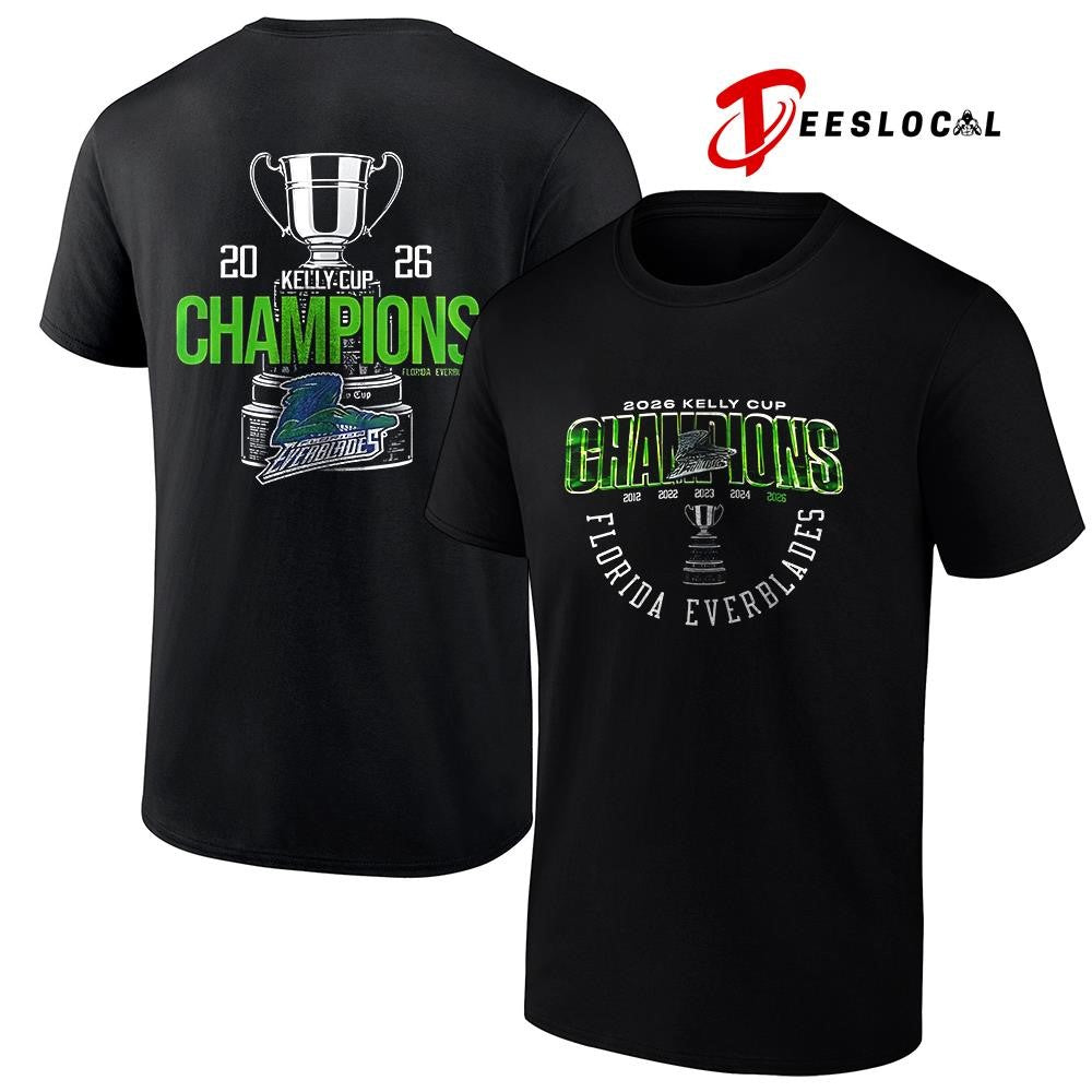 Florida Everblades 2026 Kelly Cup champions graphic shirt Unisex