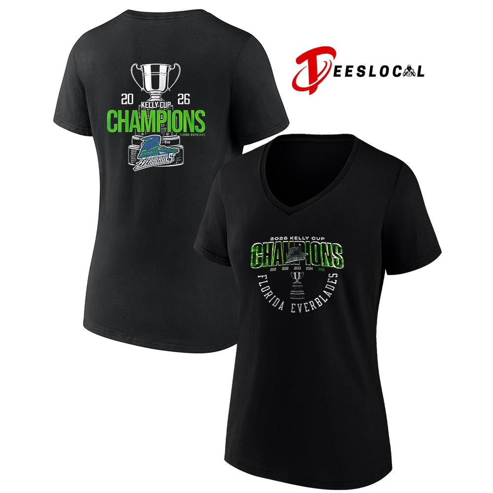 Florida Everblades 2026 Kelly Cup champions graphic shirt Unisex