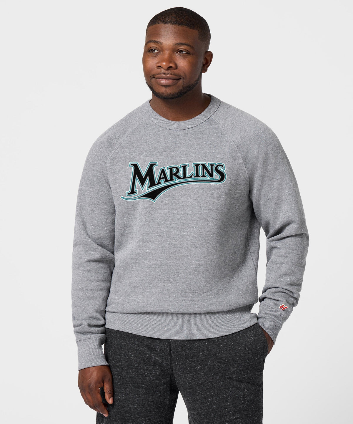 Florida Marlins Jersey Logo '93 Crewneck Unisex