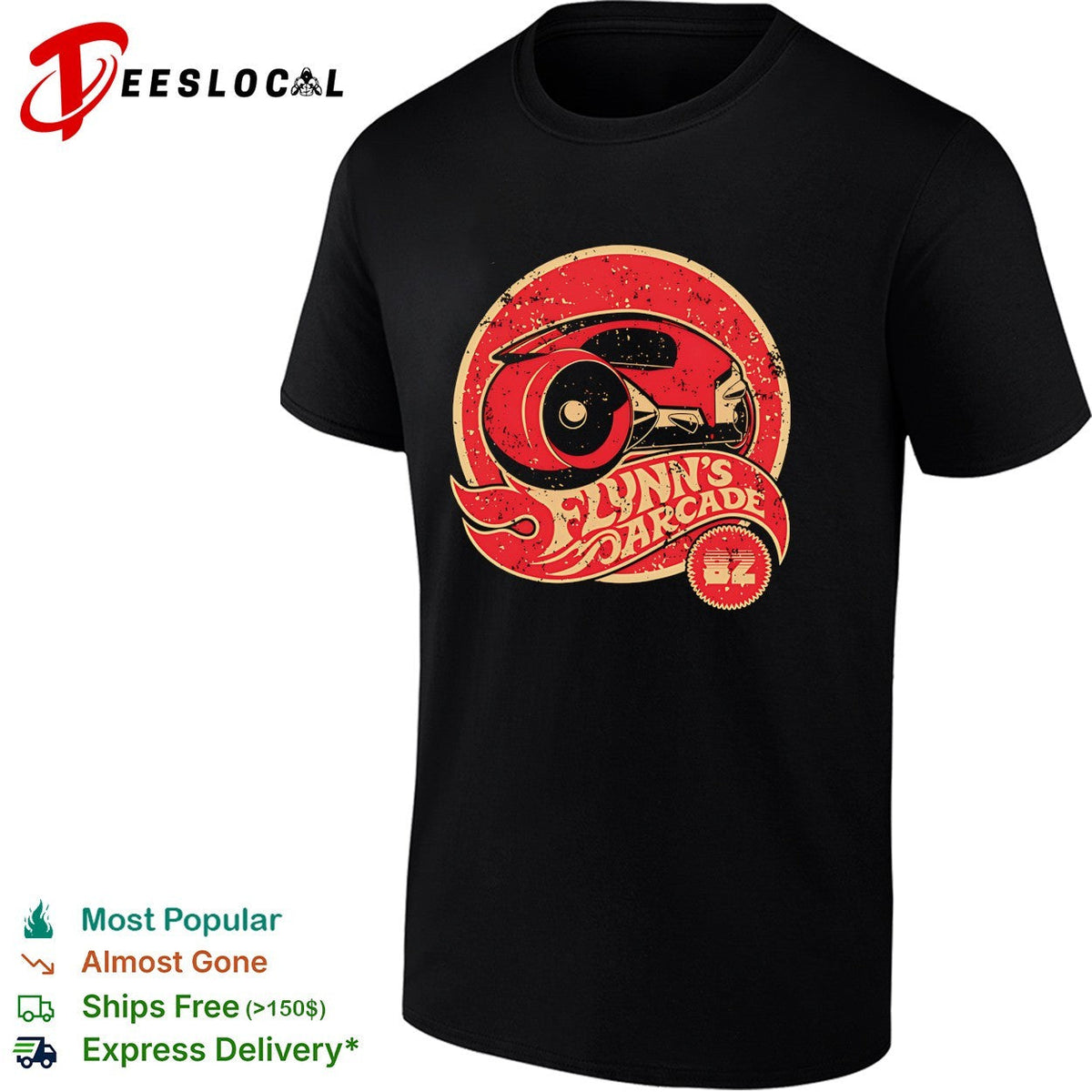 Flynn’s Wheels A Tron light cycle design in the style of Hot Wheels shirt Unisex