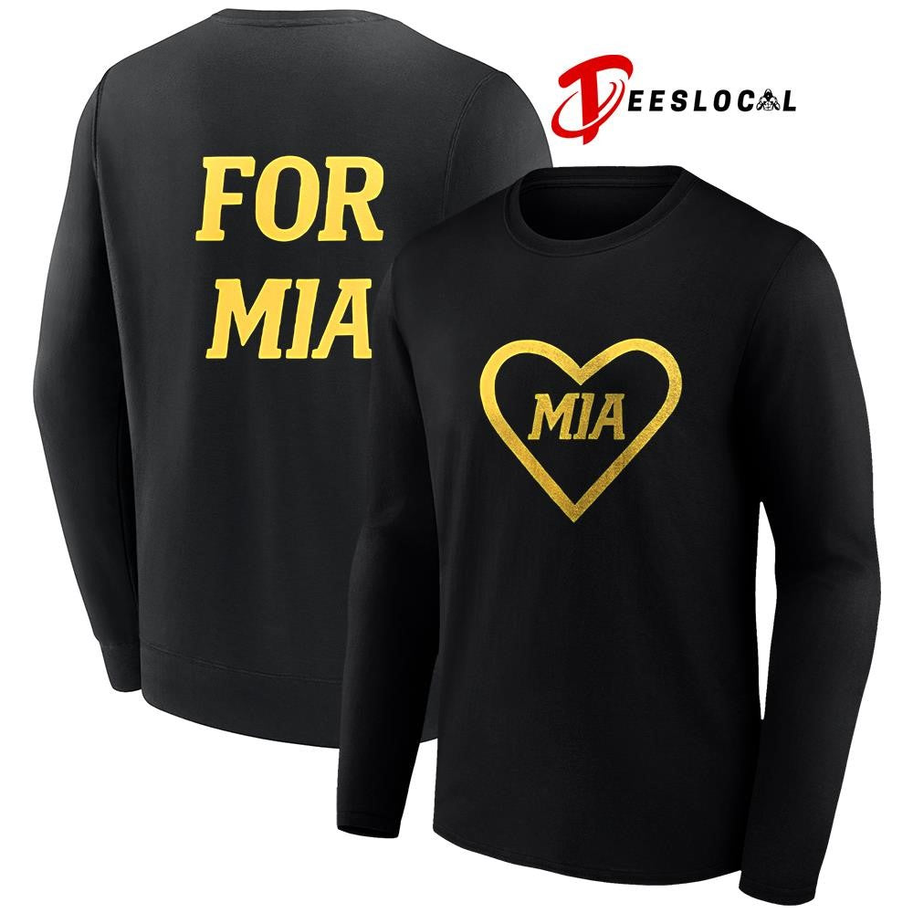 For Mia heart logo shirt Unisex