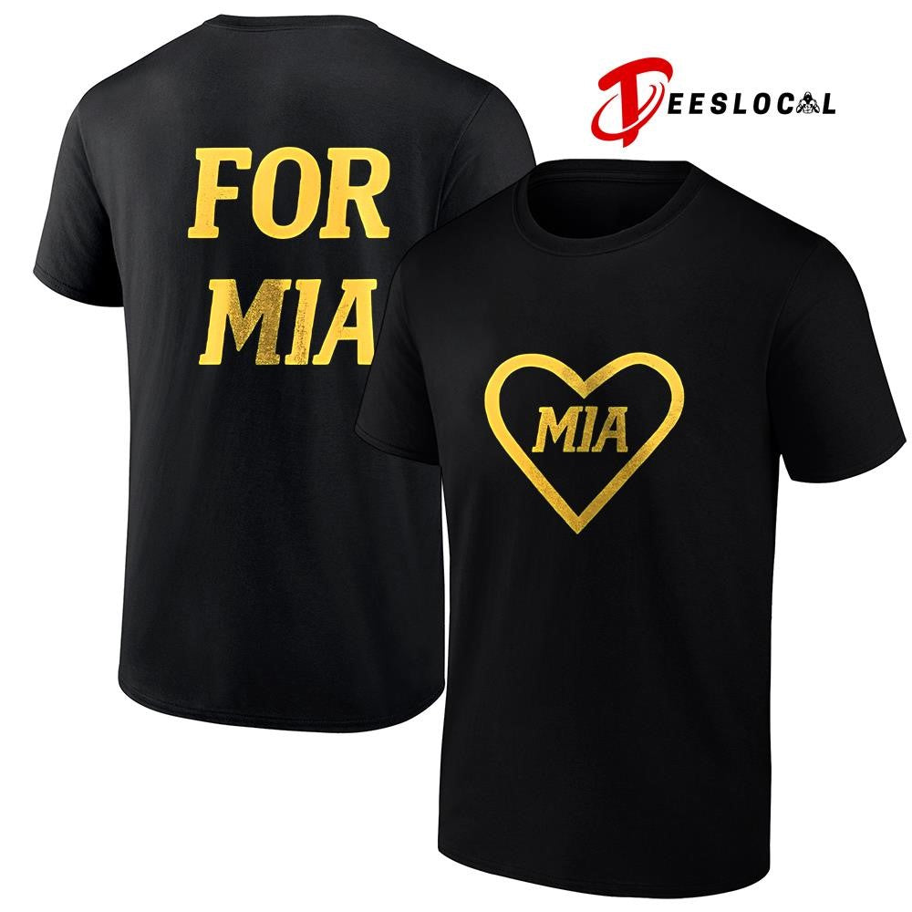 For Mia heart logo shirt Unisex