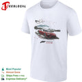 Forza Horizon 6 Red Sports Car with Mount Fuji and Tokyo Cityscape Japan shirt Unisex