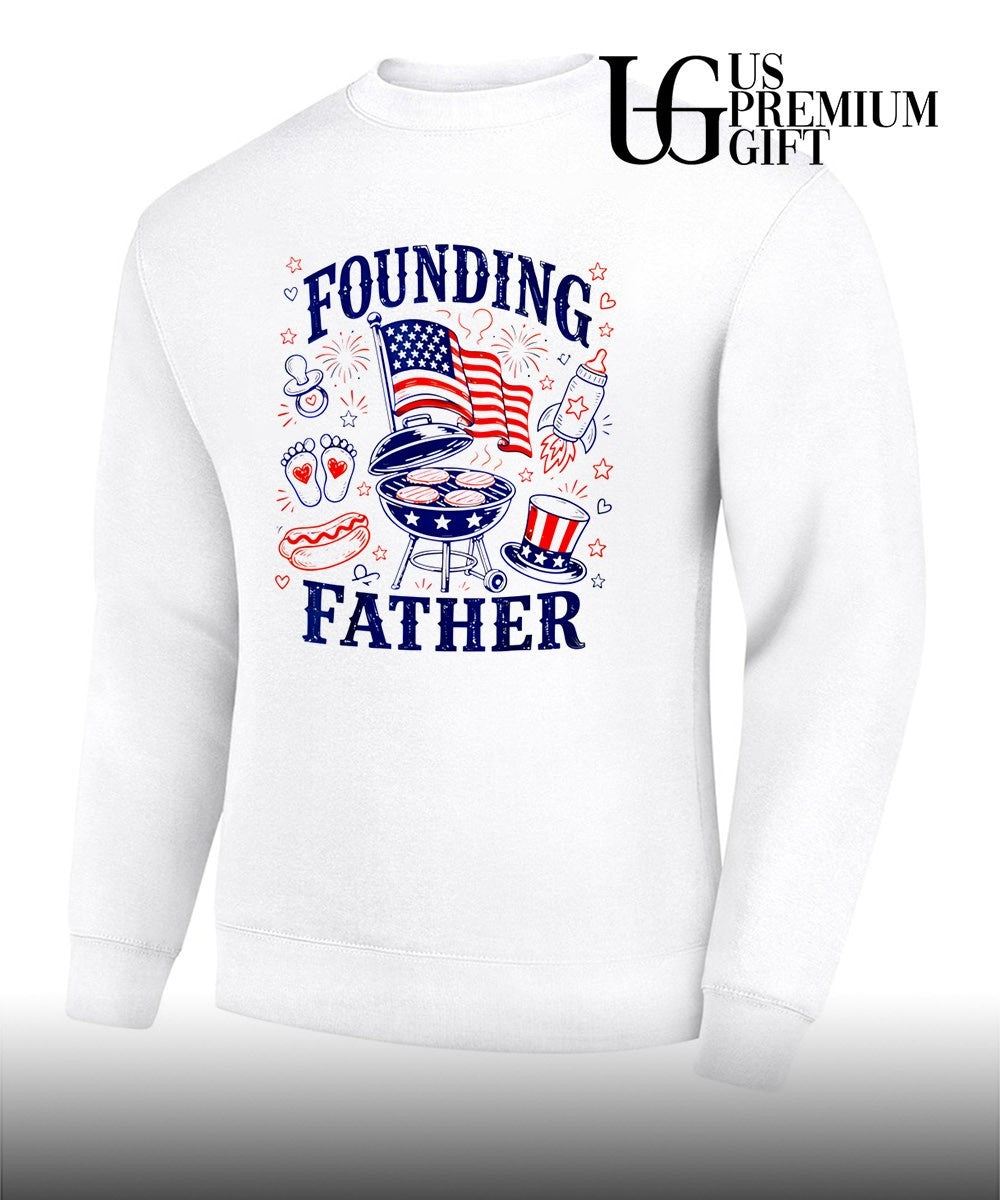 Founding Father 4th Of July shirt Unisex