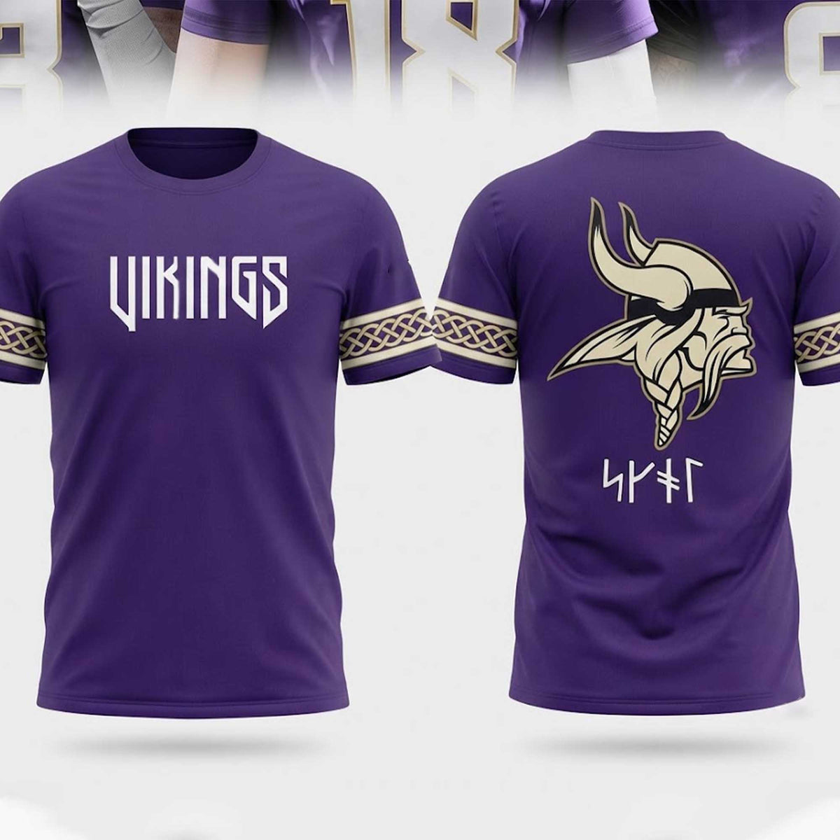 [Front+Back] Viking Skol Runes 2026 Shirt