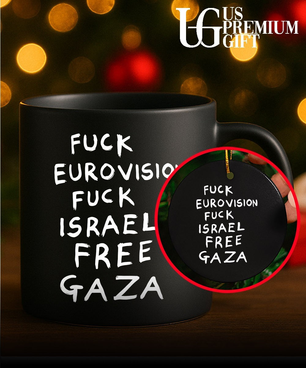 Fuck Eurovision Fuck Israel Free Gaza shirt Unisex