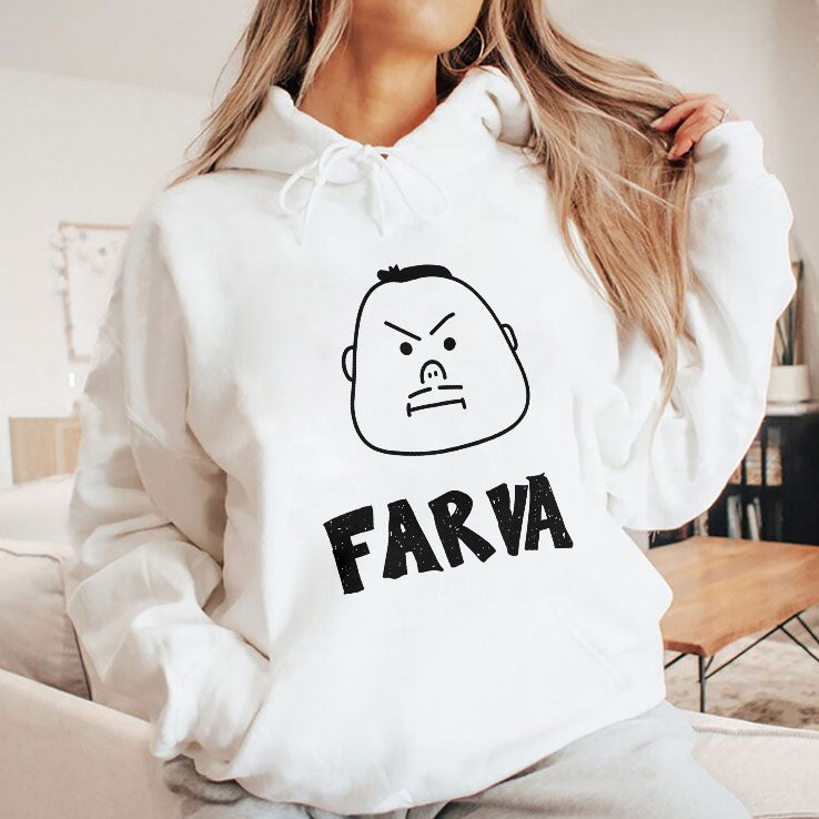 Funny Farva Bachelor Party Drawing Cartoon Big Head T Shirt Unisex