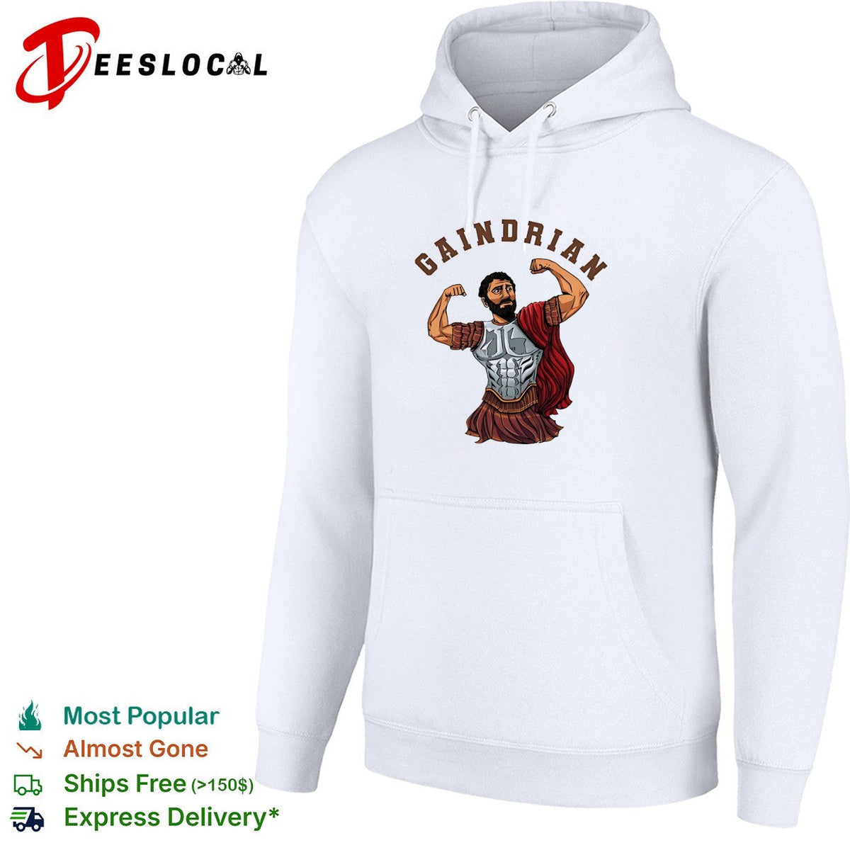 Gaindrian muscle arm posing shirt Unisex