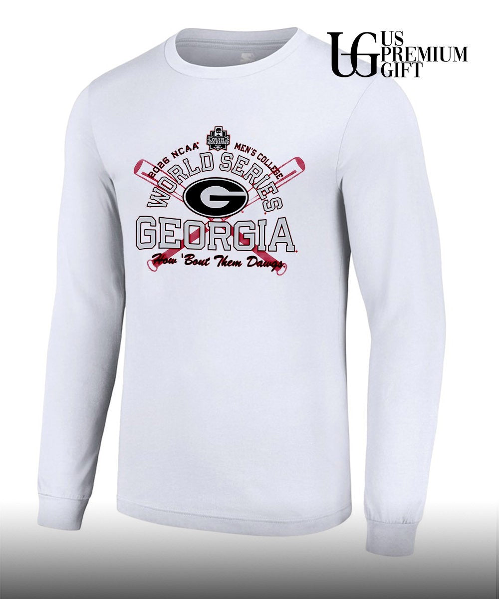 Georgia Bulldogs NCAA Men’s College World Series 2026 How Bout Them Dawgs shirt Unisex