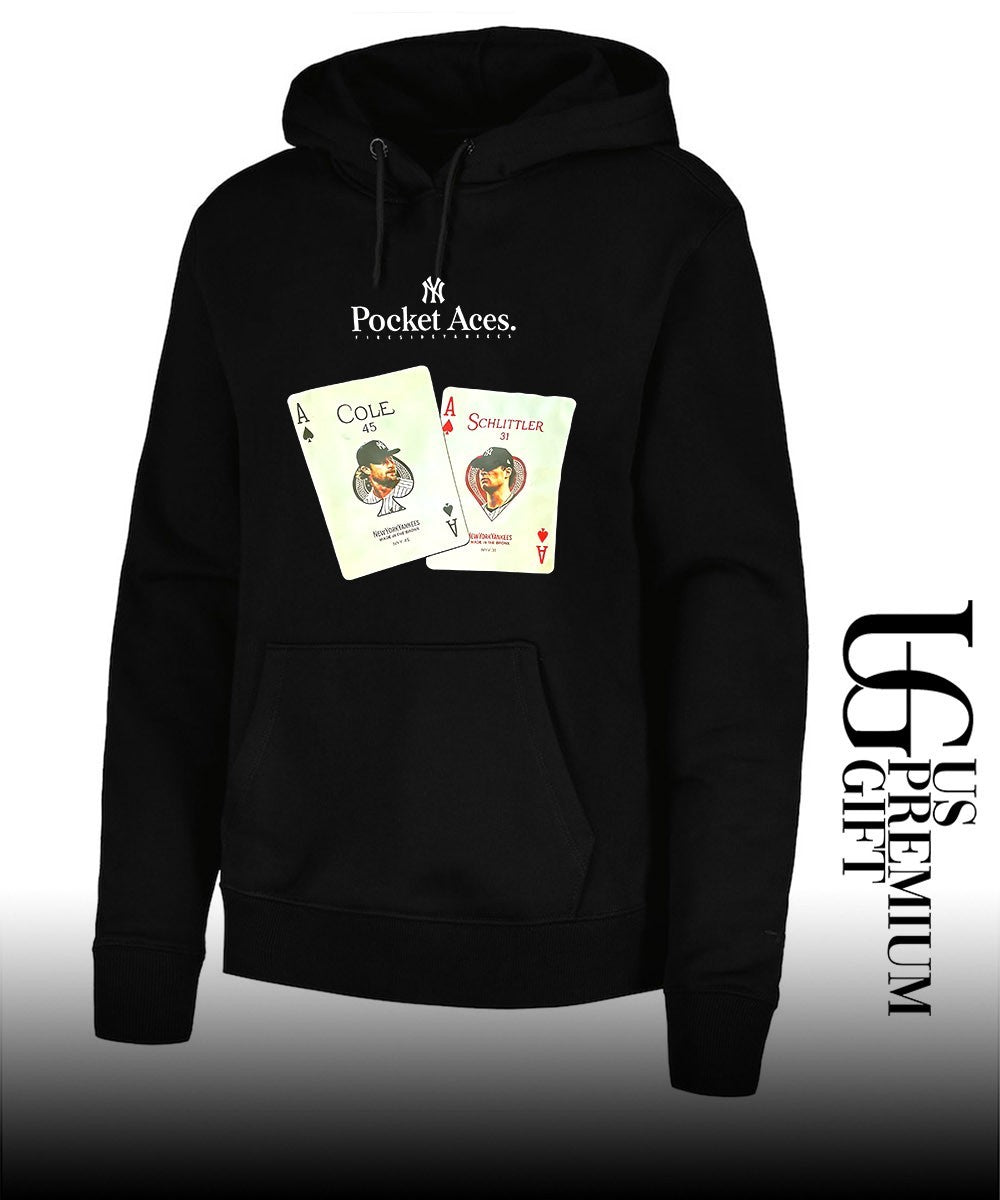 Gerrit Cole and Nick Schlittler New York Yankees Pocket Aces Fireside Yankees shirt Unisex