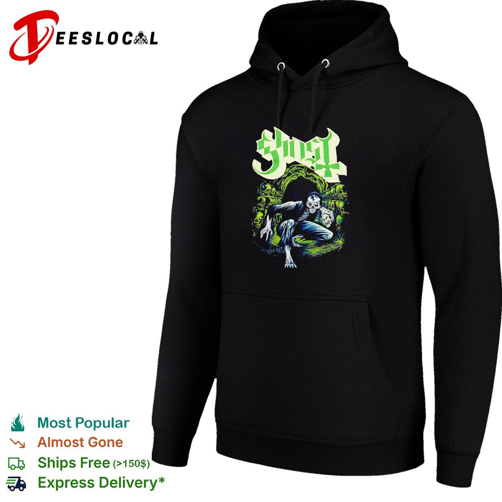 Ghost band skeleton shirt Unisex