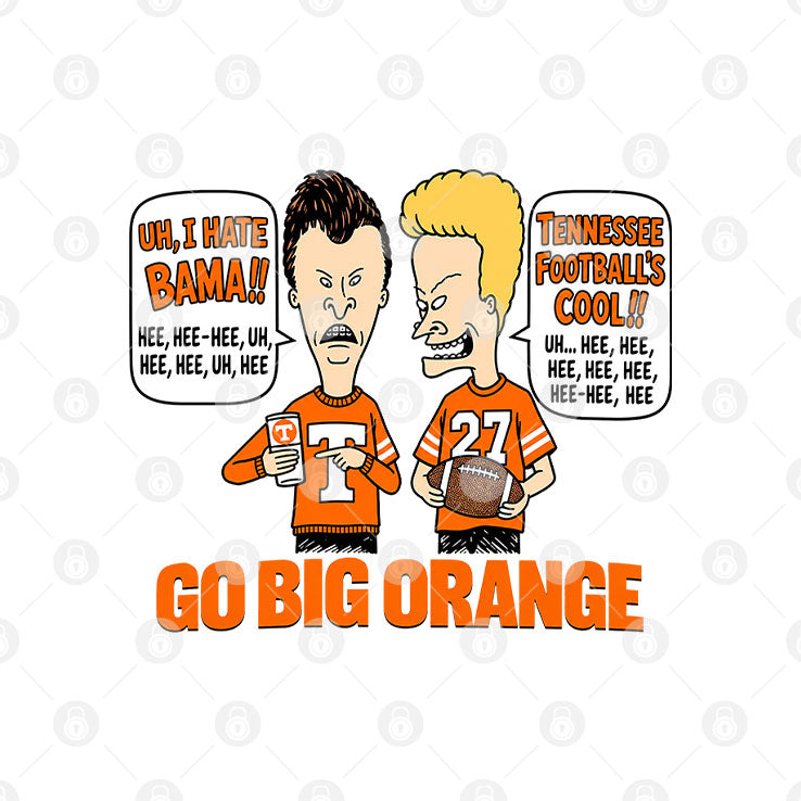 Go Big Orange Tennessee Football Shirt
