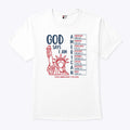 God Says I Am American 250th Anniversary 1776 2026 Shirt Unisex