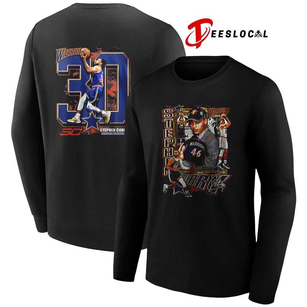 GoldenStateWarriorsStephenCurry30signatureposeshirt Unisex