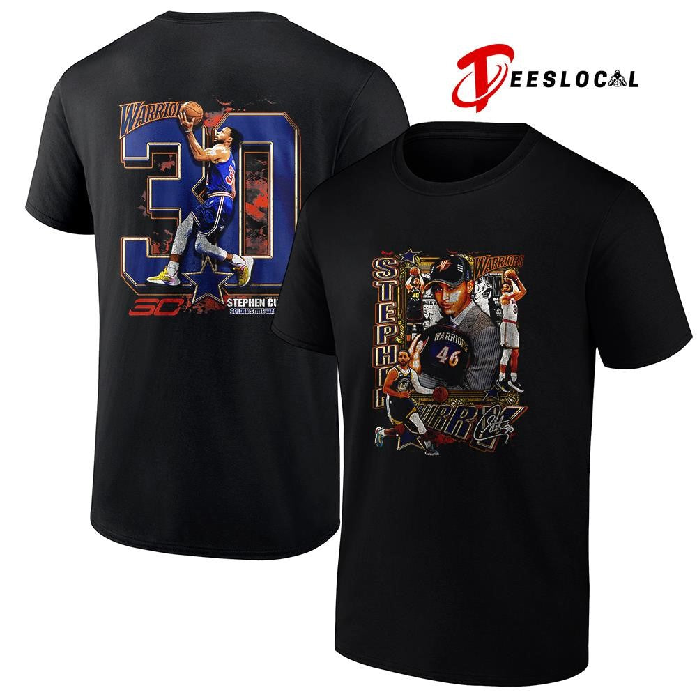 GoldenStateWarriorsStephenCurry30signatureposeshirt Unisex