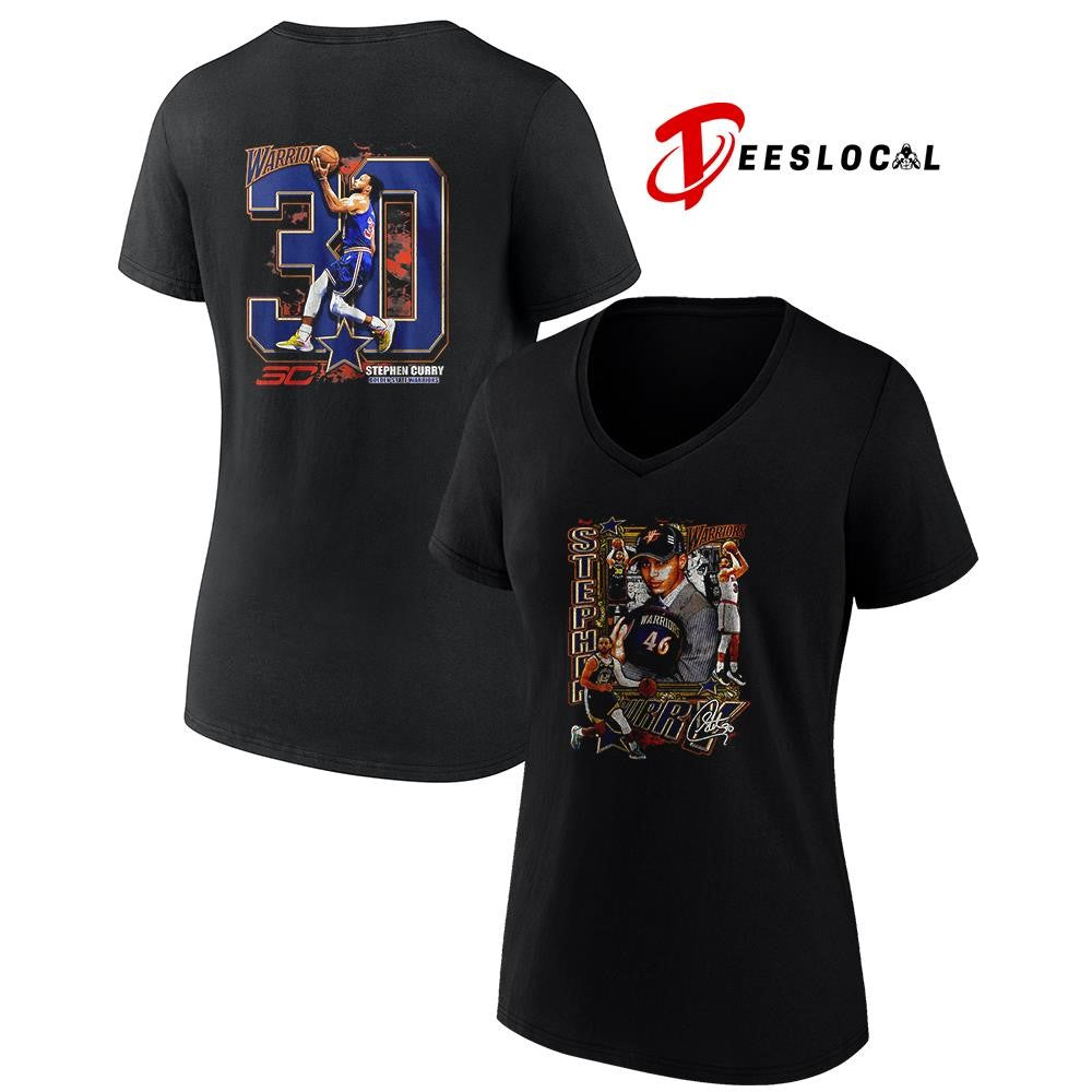 GoldenStateWarriorsStephenCurry30signatureposeshirt Unisex