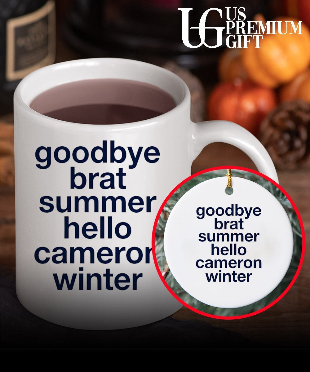 Goodbye Brat Summer Hello Cameron Winter shirt Unisex