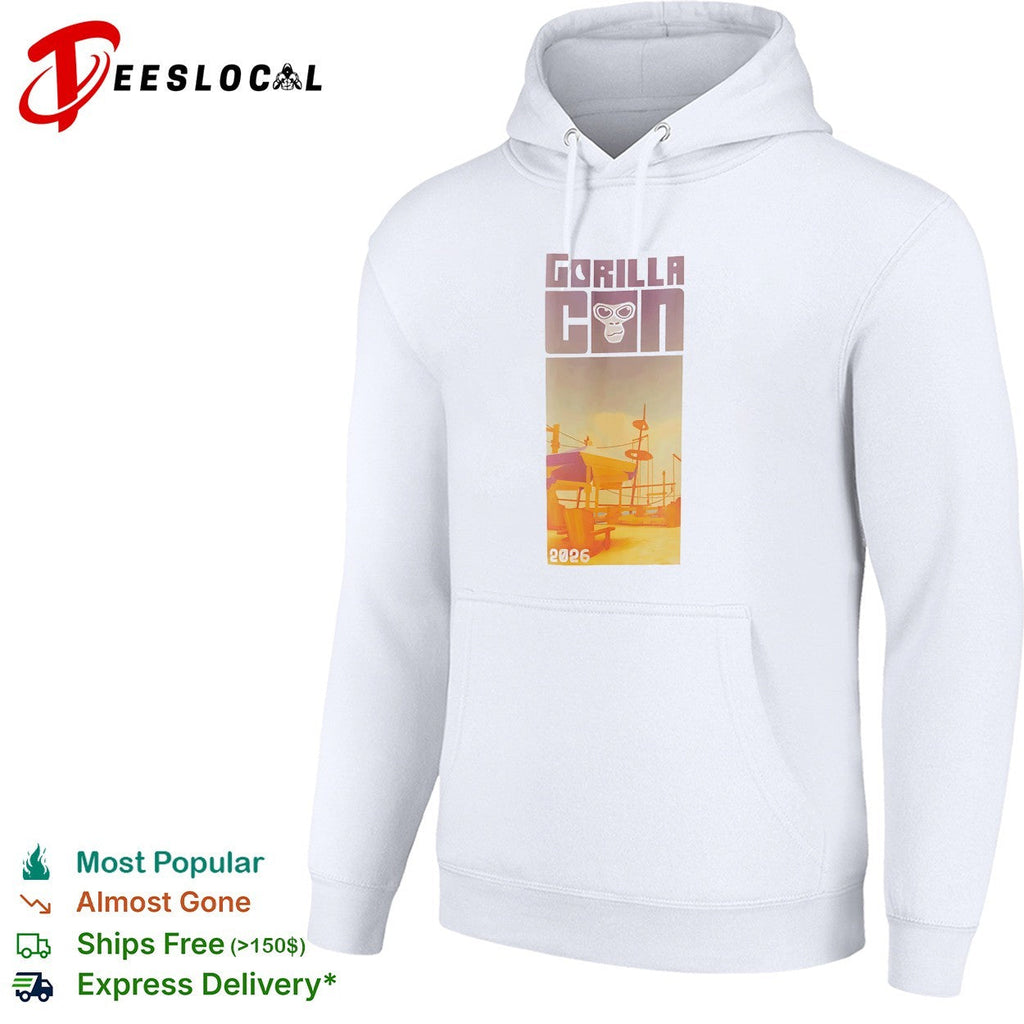 Gorilla con 2026 beach shirt Unisex